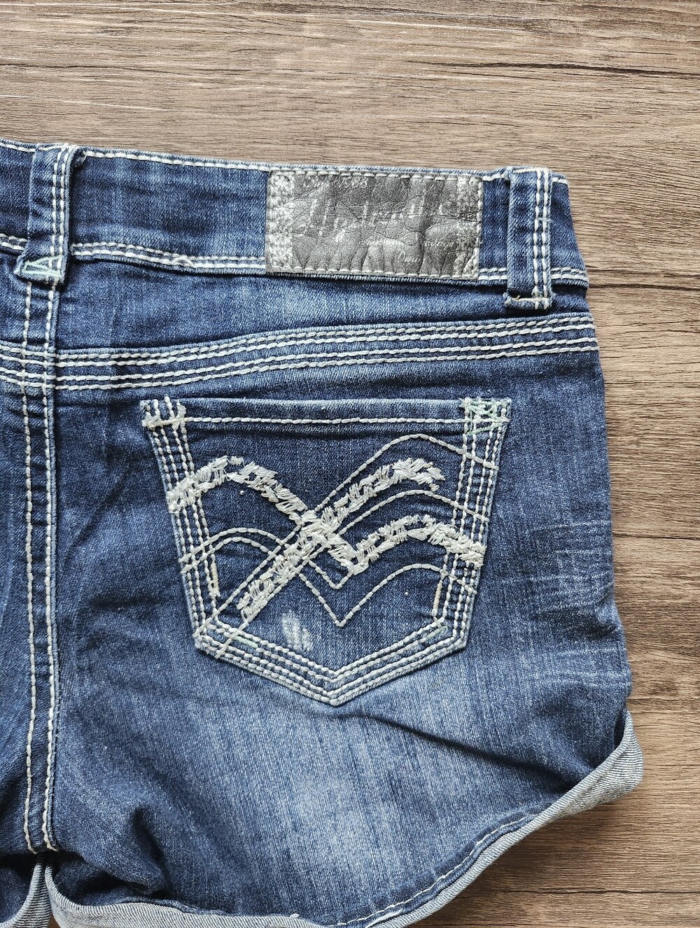 Hydraulic Gramercy Dark Wash Denim Shorts